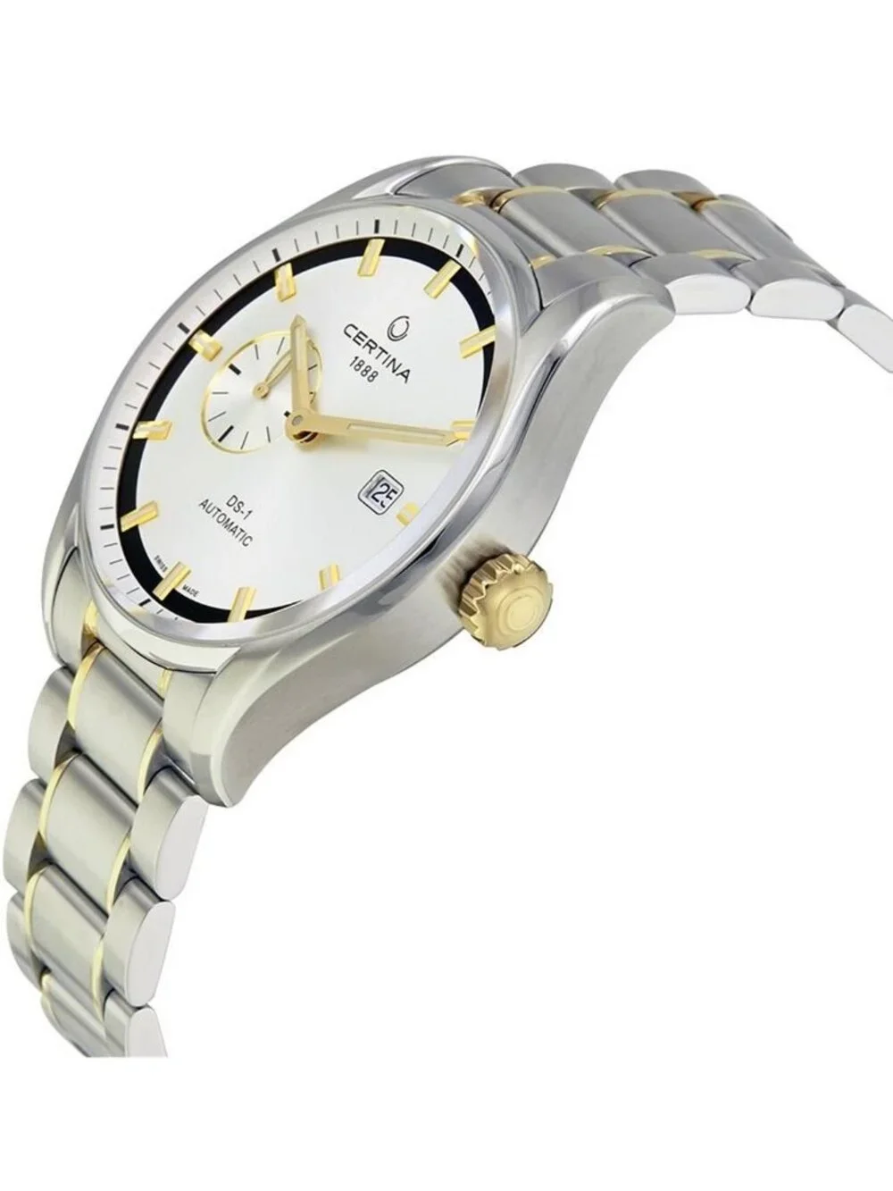 NWT Certina DS 1 Automatic Silver Dial Men's Watch C0064282203100